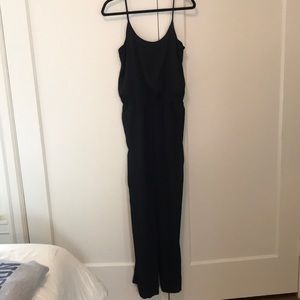 Reformation Black Jumpsuit